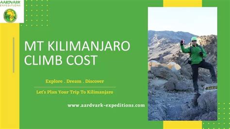 PPT - Mt Kilimanjaro Climb Cost PowerPoint Presentation, free download - ID:12421229