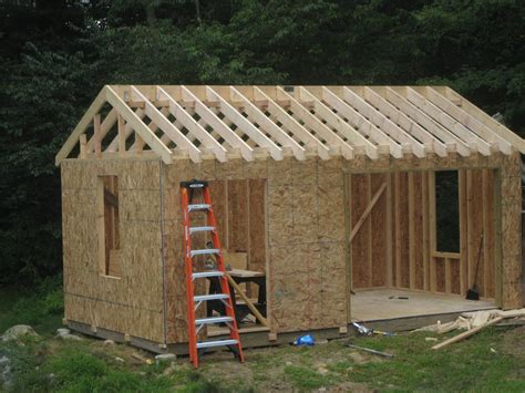 Donn: 10 X 12 Shed Plans W Garage Door 8x10x12x14x16x18x20x22x24