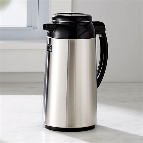 Zojirushi Stainless-Steel Thermal Coffee Carafe | Crate and Barrel