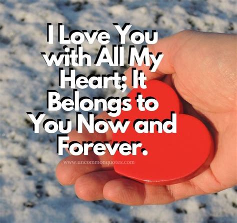 My Heart Only Belongs To You Quotes