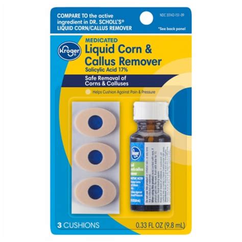 Kroger® Liquid Corn & Callus Remover, 0.33 fl oz - Pick ‘n Save