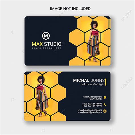 Fashion Business Card Template Download on Pngtree