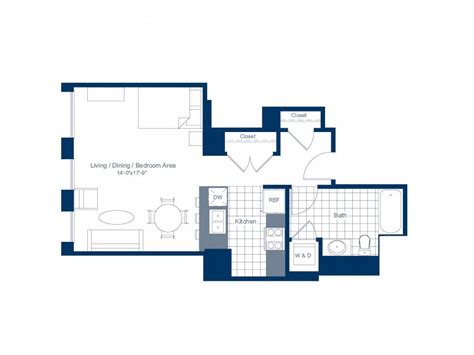 Floor Plans of Echelon Chicago in Chicago, IL