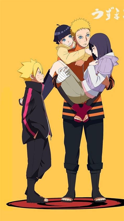 Naruto Family, boruto uzumaki, boruto, uzumaki, anime, HD phone ...