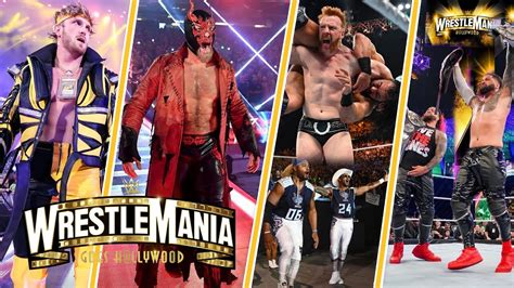 WWE Wrestlemania Night 1 - 23 March 2023 Highlights - WWE Wrestlemania ...