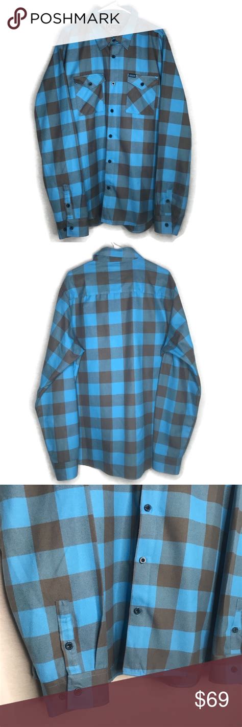 DIXXON MENS FLANNEL THE PIER AVE XL Tall EXCLUSIVE DIXXON MENS FLANNEL ...