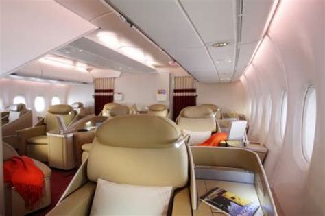 The first-class cabin of Air France's A380 jets showcases privacy | The ...