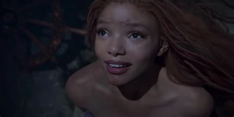 The Little Mermaid Teaser Reveals Official Look At Halle Bailey As ...