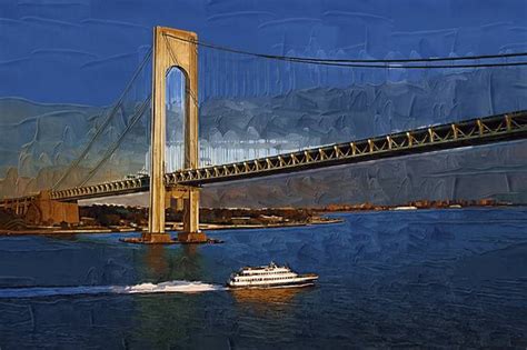 Stunning "Verrazano Bridge" Artwork For Sale on Fine Art Prints