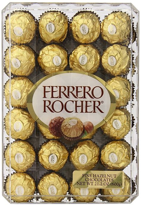 Ferrero Rocher Hazelnut Chocolates - 48 Count, 21.1 Ounce - Walmart.com