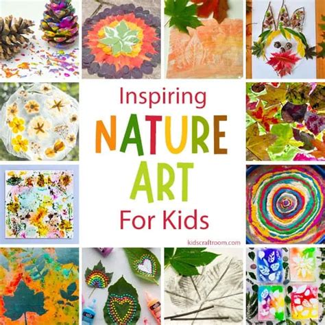 Easy Nature Art Ideas For Kids - Kids Craft Room