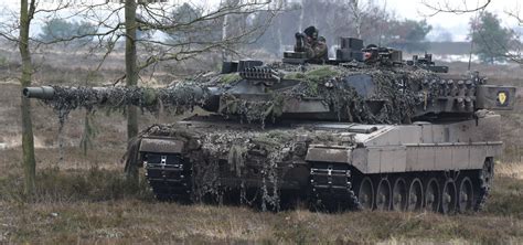 The Ukrainian military is completing Leopard 2 training in Germany ...