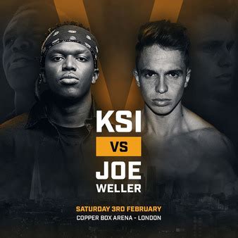 KSI vs Joe Weller | Boxing Event | Tapology