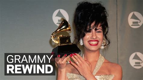 GRAMMY Rewind: Selena Wins Best Mexican-American Album - YouTube