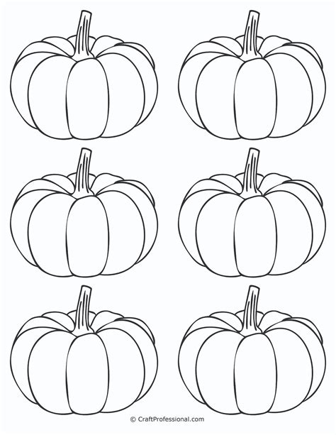 Small Pumpkin Printable