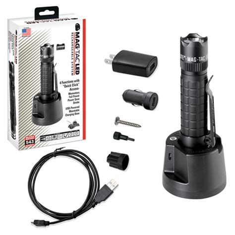 Mag-tac Rechargeable Flashlight System