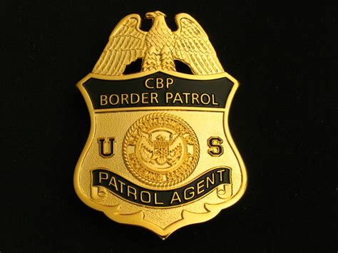 CBP Border Patrol Agent Badge Solid Copper Replica Movie Props – Coin Souvenir