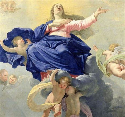 The Assumption Catholic Prayers, Catholic Art, Ciel, Assumption Of Mary ...