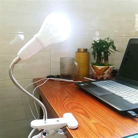 Dedicated 26cm E27 Clamp Lamp Bases Simple CN Plug Desk Lamps LED Bulb Light | eBay