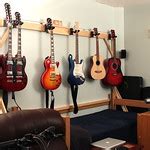 DIY: Guitar Hanger | Flickr - Photo Sharing!