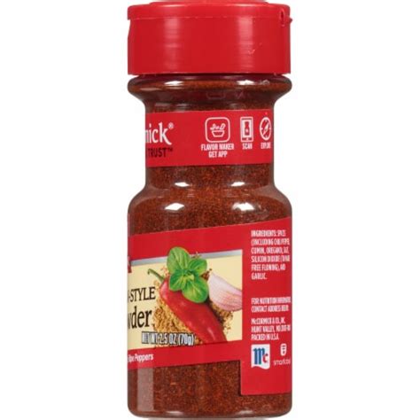 McCormick Hot Mexican Chili Powder Shaker, 2.5 oz - Ralphs