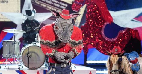 ITV The Masked Singer viewers gobsmacked over Rhino's identity ...