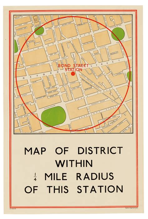 London Transport , BOND STREET STATION. 1934 | Christie's