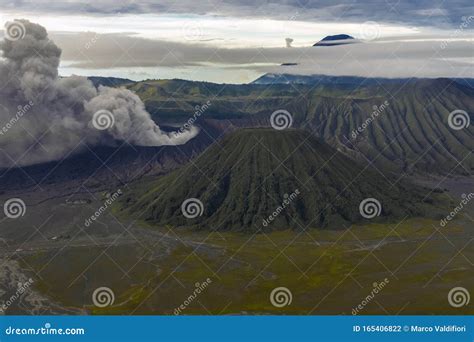 Mount Bromo Volcano Eruption Stock Photo - Image of asia, active: 165406822