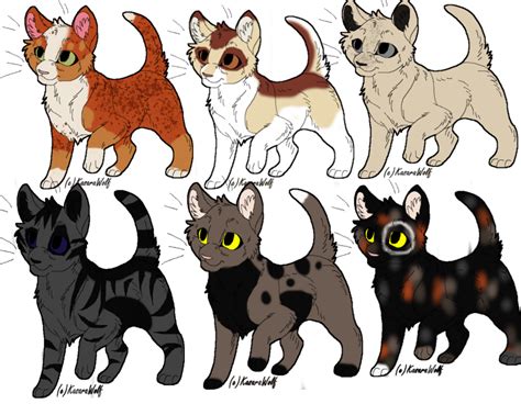 Warrior Cats Kits From ShadowClan by AcaziaLioness94 on DeviantArt