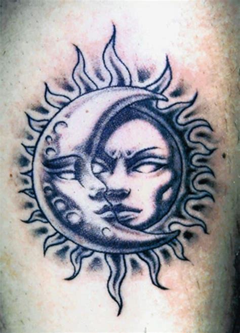 Sun and Moon Tattoos for Men - Ideas and Designs