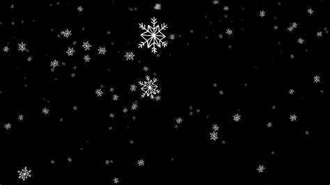 cartoon snowflakes falling big - free HD overlay footage - YouTube