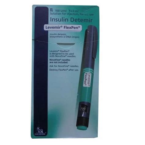 Tresiba Insulin Detemir at Rs 820/piece | Insulin Pen in New Delhi | ID ...