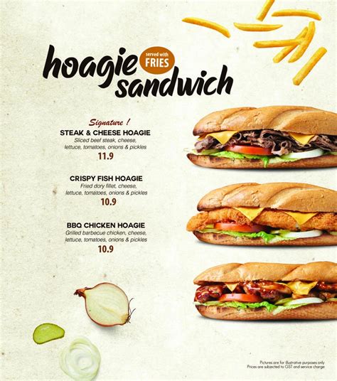 Buddy Hoagies Singapore Menu Updated Apr 2024