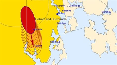 Hobart weather forecast thunderstorm warning | The Mercury