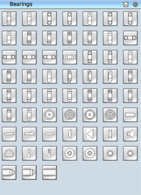 Mechanical Drawing Symbols