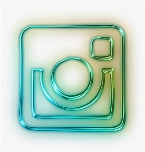 Neon Lights Instagram Logo