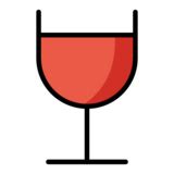 🍷 와인잔 Emoji on OpenMoji 14.0