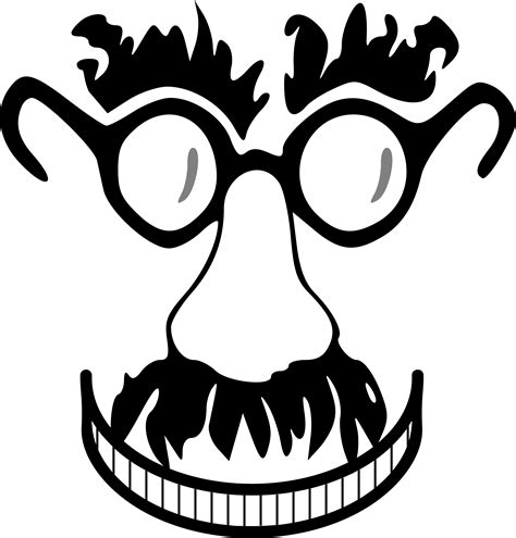 Groucho Marx Glasses Png Clipart - Large Size Png Image - PikPng