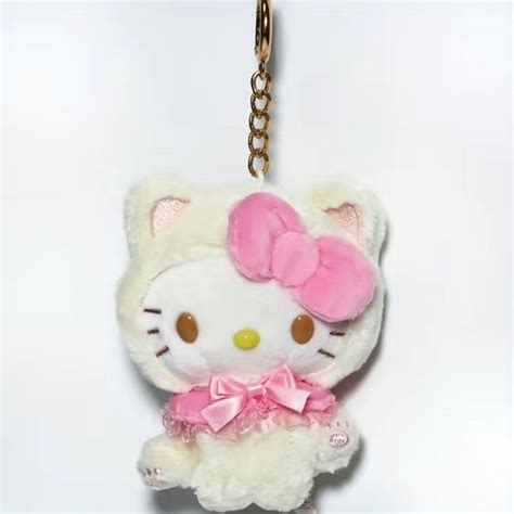 Hello Kitty plush keychain | Hello kitty plush, Hello kitty dress ...