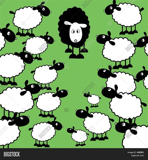 Black Sheep Family Image & Photo (Free Trial) | Bigstock