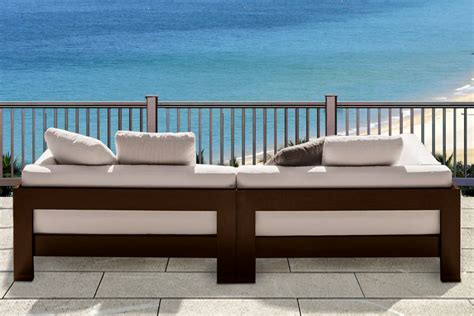 The Naxos Four Seater Outdoor Sofa | Hadley Rose