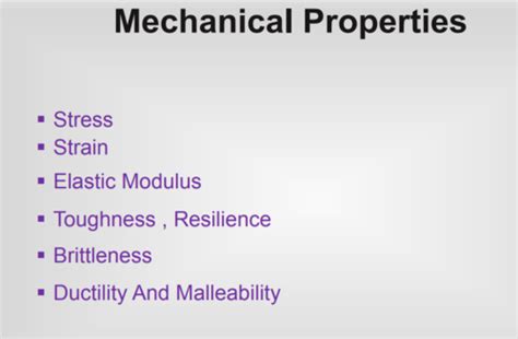 Dental Materials Properties Flashcards | Quizlet