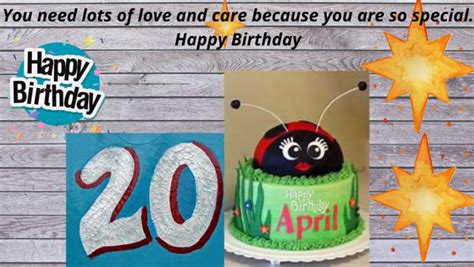 20-April-Birthday-Wishes - Happy Birthday Wishes and Images