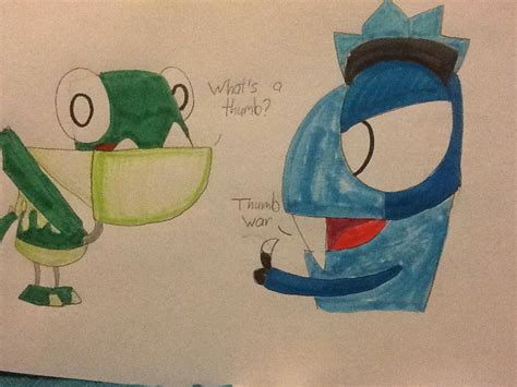 Thumb War by Strongcheetah24 on DeviantArt