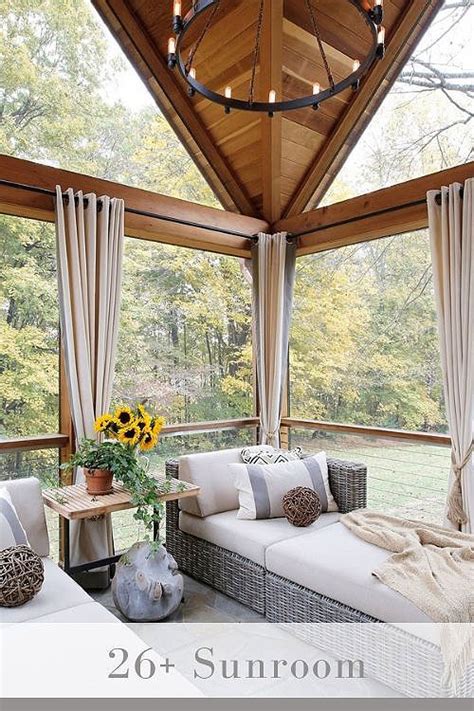 26+ Small Sunroom ( SMART & CREATIVE ) - Cozy Sunroom Ideas