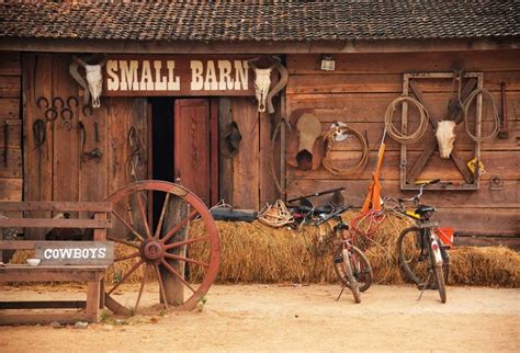 OFILA Cowboy Backdrop 8x6ft Farm Barn Photography Background Cowboy ...