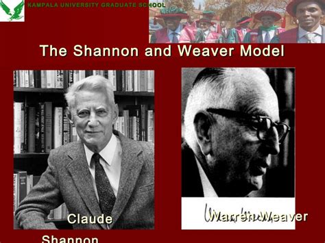 shannon and Weaver Communication Model