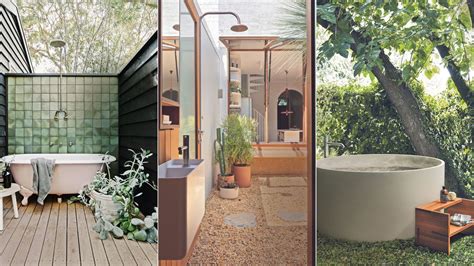 Outdoor bathroom ideas – 11 ways to make bathing in…