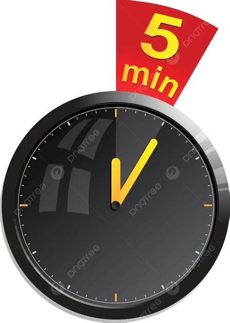 Timer 5 Minute PNG, Vector, PSD, and Clipart With Transparent ...