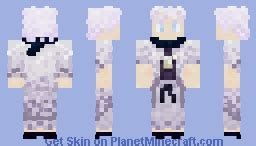 gojo satoru Minecraft Skin